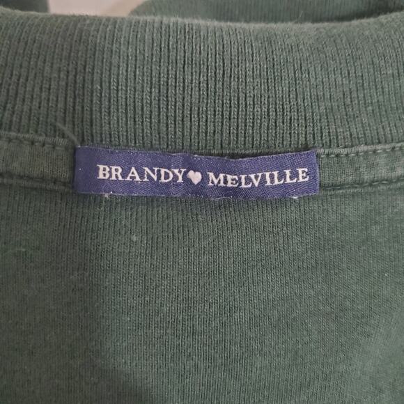 Brandy Melville | Caroline Button Up Collared Knit Top - Picture 5 of 7